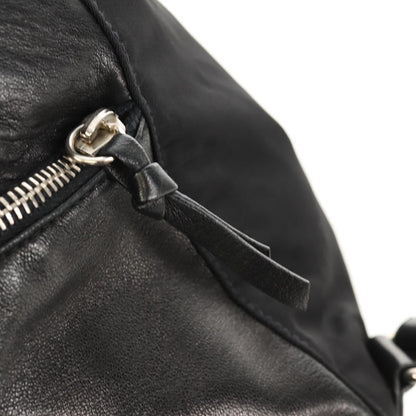 Prada Buckle Backpack Quilted Tessuto, BLACK, NYLON, Backpack