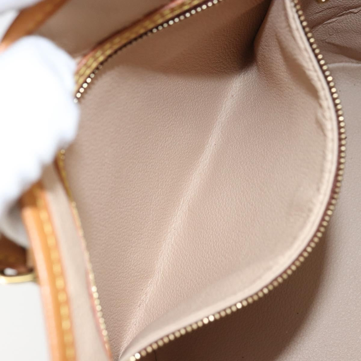 Louis Vuitton Petit Bucket Bag Monogram Canvas, BROWN, CANVAS, Tote bag