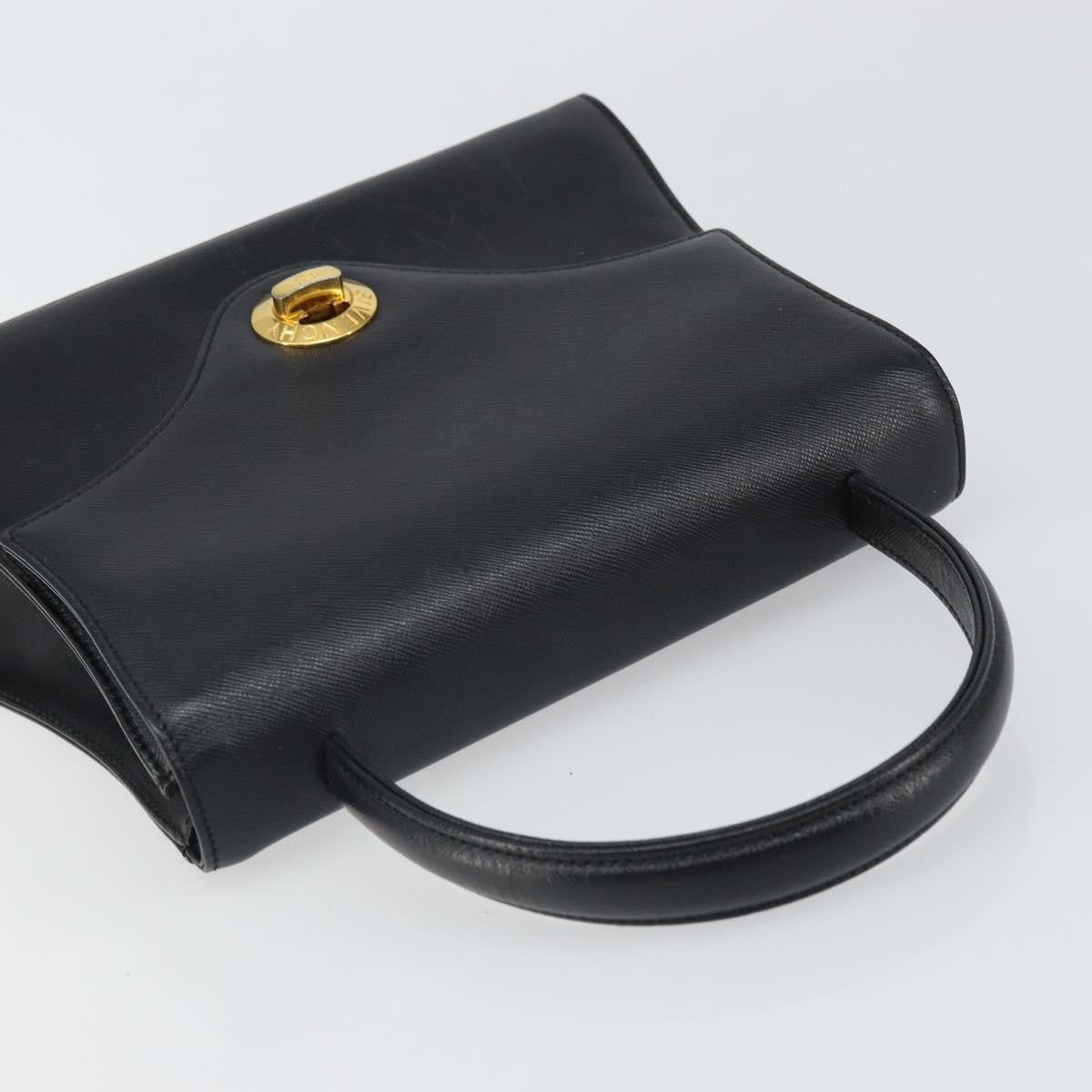 Givenchy Vintage Handbag Leather, BLACK, LEATHER, Handbag