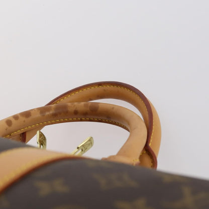 Louis Vuitton Keepall Bag Monogram Canvas, BROWN, CANVAS, Travel bag