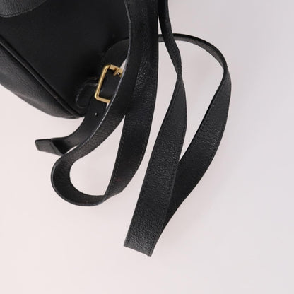 Gucci Vintage Bamboo Backpack Suede, BLACK, SUEDE, Backpack