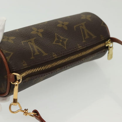 Louis Vuitton Papillon Pochette Monogram Canvas, BROWN, CANVAS, Handbag