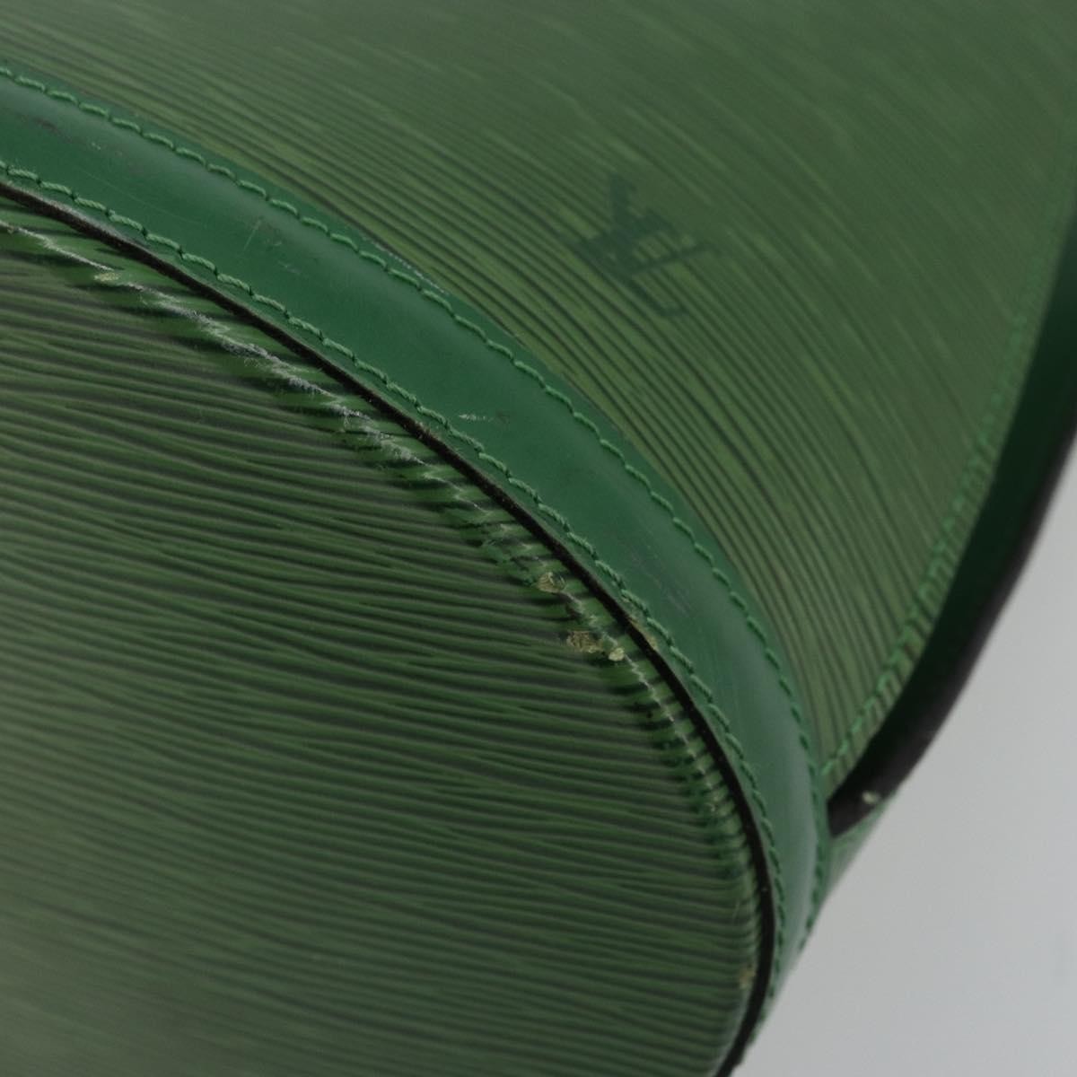 Louis Vuitton Cluny Shoulder Bag Epi Leather, Green, Leather, Shoulder Bag