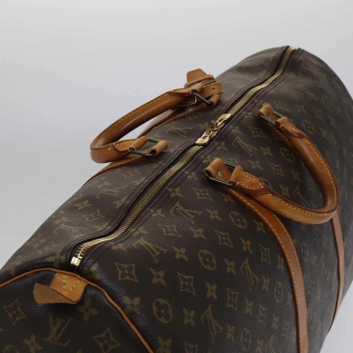 Louis Vuitton Keepall Bag Monogram Canvas, MULTICOLOUR, CANVAS, Travel bag