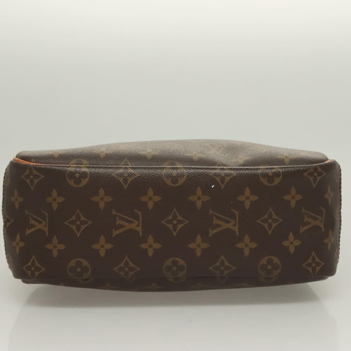 Louis Vuitton Trouville Handbag Monogram Canvas, BROWN, CANVAS, Handbag