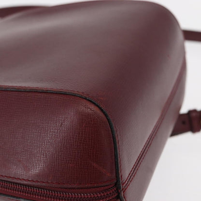 cartier Happy birthday backpack Leather, BURGUNDY, LEATHER, Backpack