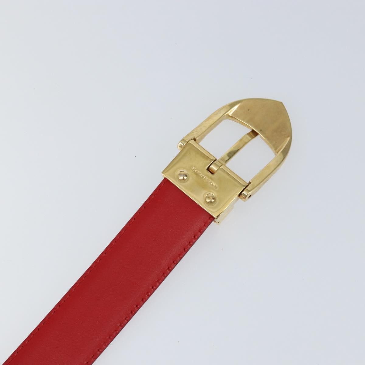 Louis Vuitton Classique Belt Epi Leather, RED, LEATHER, Belts