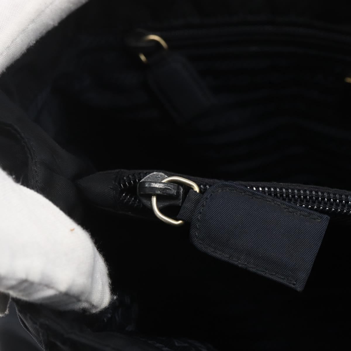 Prada Vintage Shoulder Bag Tessuto, BLACK, NYLON, Shoulder bag