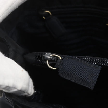Prada Vintage Shoulder Bag Tessuto, BLACK, NYLON, Shoulder bag