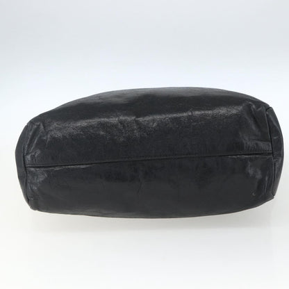 Miu Miu Vintage Tote bag Leather, BLACK, LEATHER, Tote bag