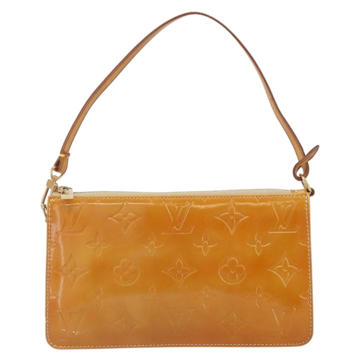 Louis Vuitton Lexington Pochette Patent Leather, BEIGE, PATENT_LEATHER, Clutche & pouche
