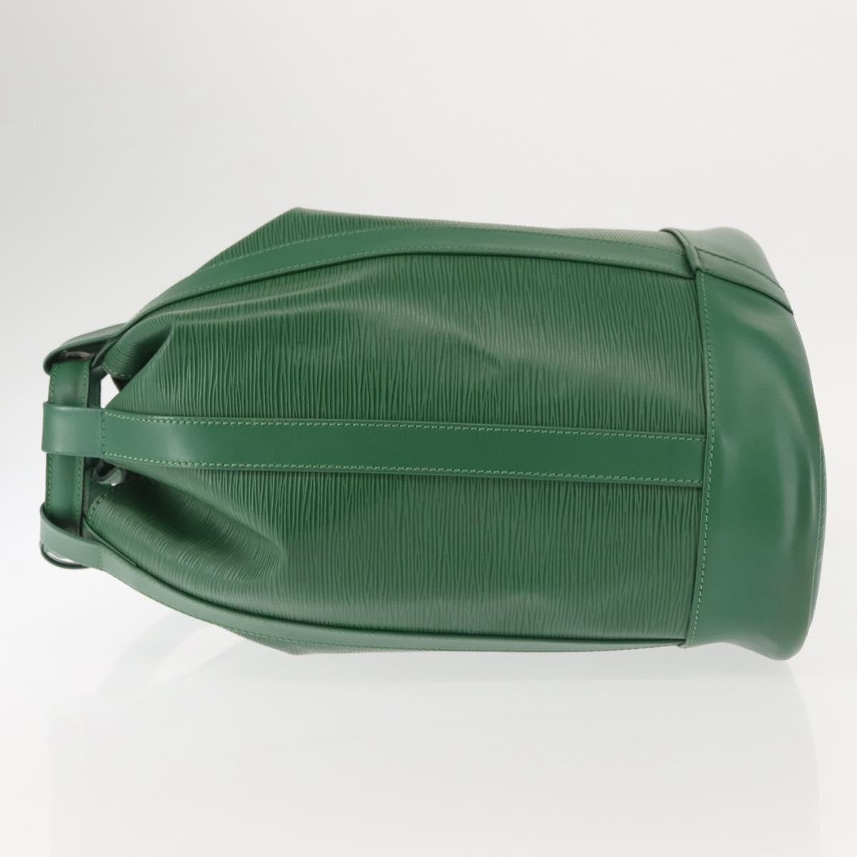 Louis Vuitton Randonnee Backpack Epi Leather, GREEN, LEATHER, Shoulder bag