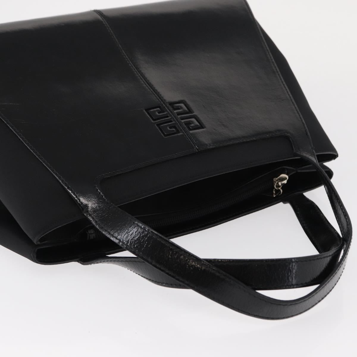 Givenchy Vintage Handbag Leather, BLACK, LEATHER, Handbag