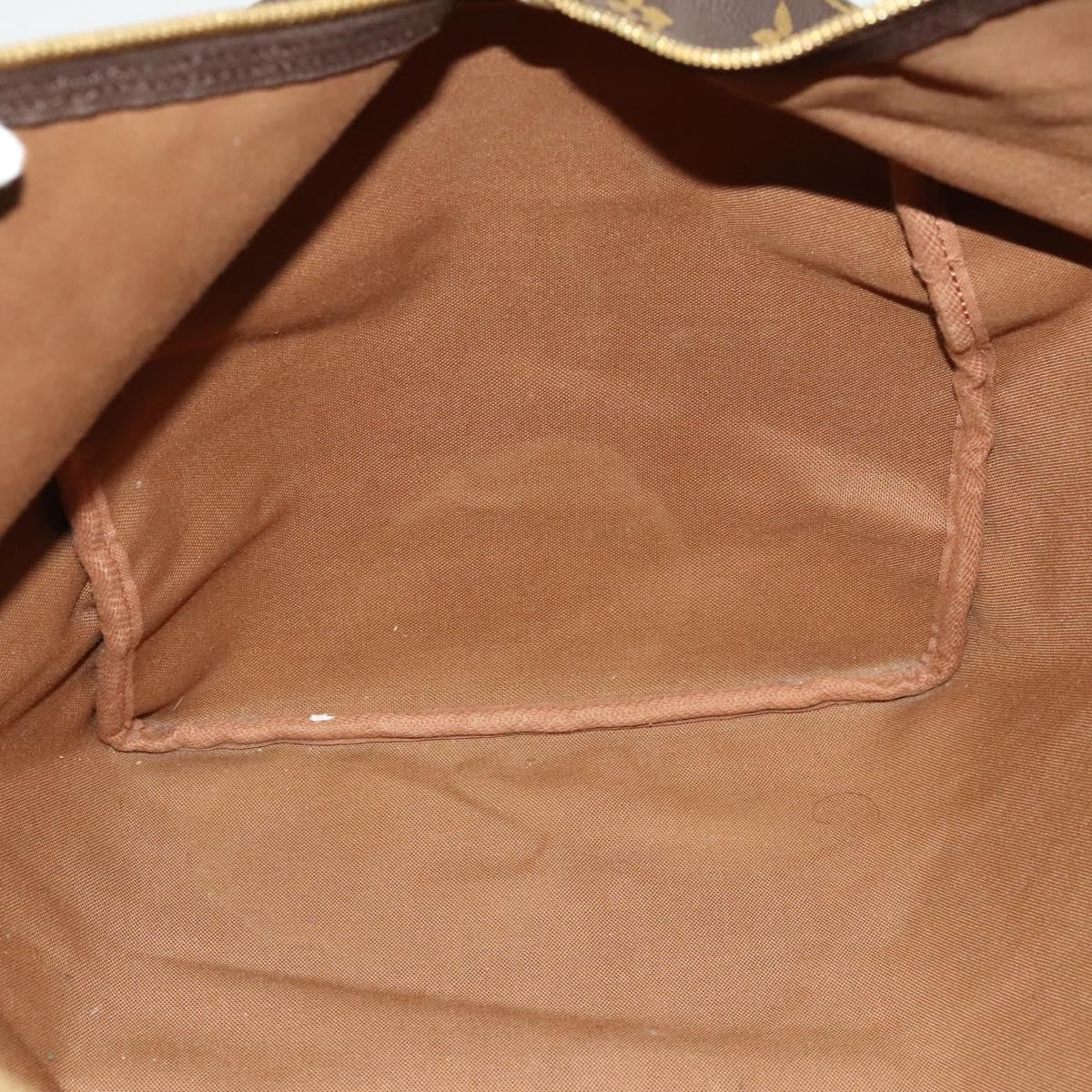 Louis Vuitton Keepall Bag Monogram Canvas, BROWN, CANVAS, Travel bag