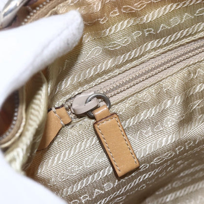 Prada Vintage Shoulder Bag Tessuto, Yellow, Nylon, Shoulder Bag