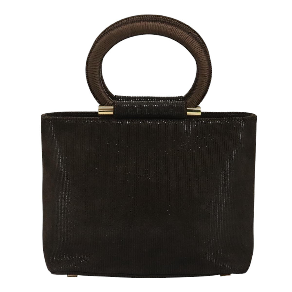 Celine Handbag Suede, BROWN, SUEDE, Handbag