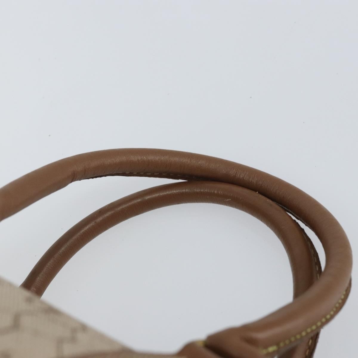 Christian Dior Vintage Honeycomb Boston bag Canvas and Leather, BEIGE, CANVAS, Travel bag