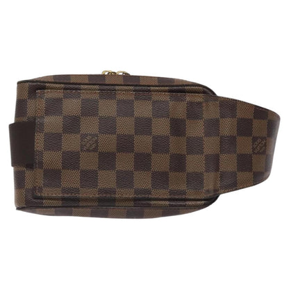 Louis Vuitton Geronimos Waist Bag Damier, BROWN, CANVAS, Shoulder bag