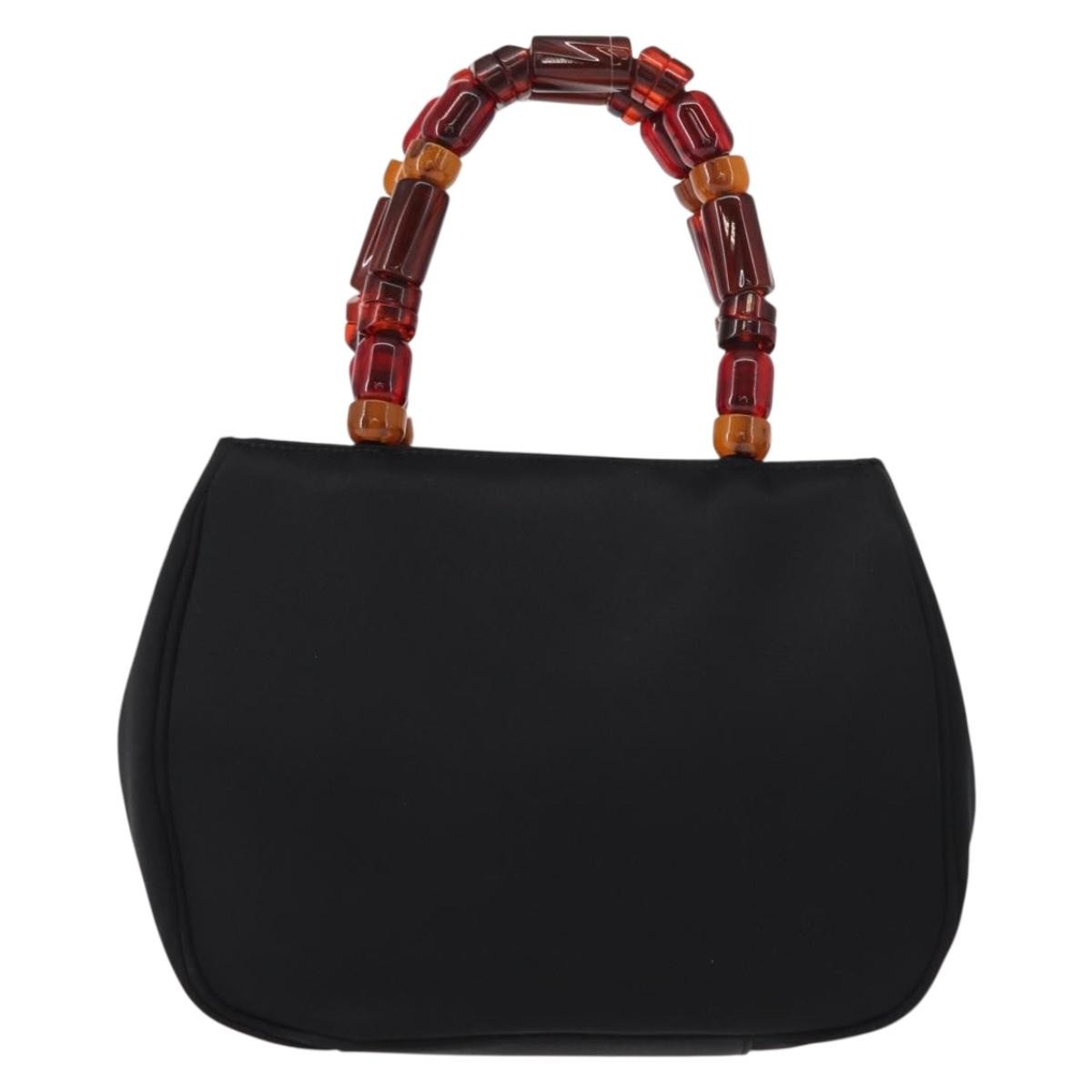 Givenchy Vintage Handbag Nylon, BLACK, NYLON, Handbag