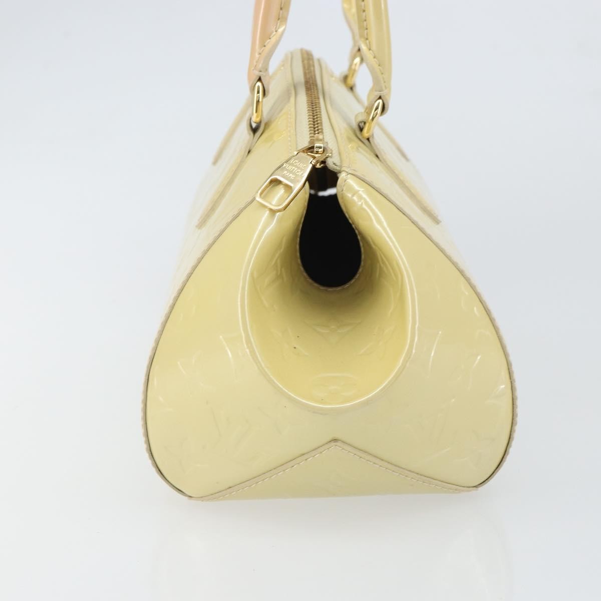 Louis Vuitton Sherwood Handbag Monogram Vernis, BEIGE, PATENT_LEATHER, Handbag