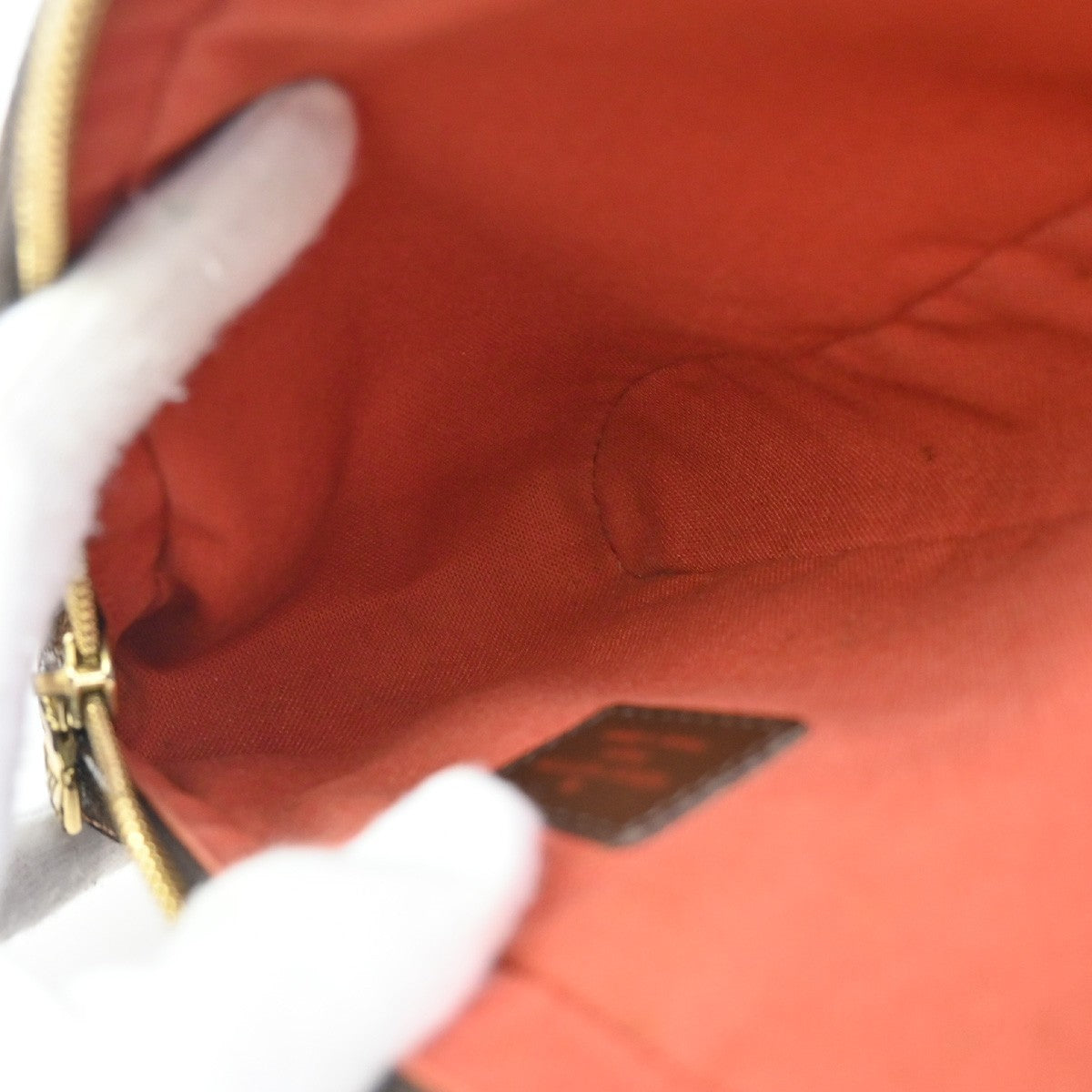 Louis Vuitton Geronimos Waist Bag Damier, BROWN, CANVAS, Travel bag