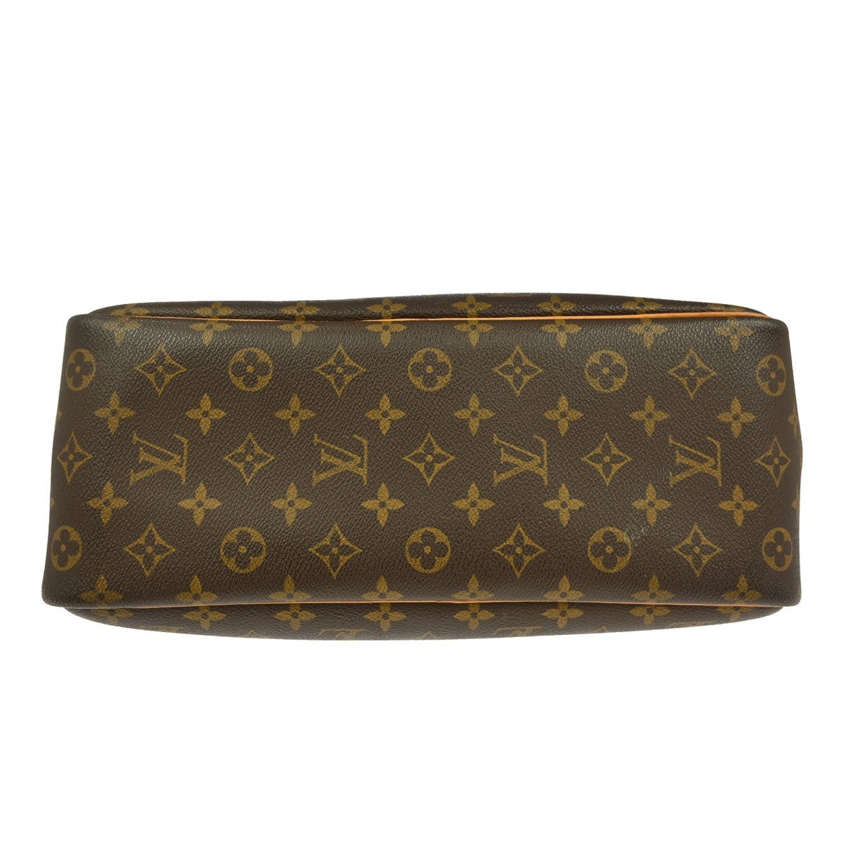 Louis Vuitton Deauville Handbag Monogram Canvas, BROWN, CANVAS, Handbag