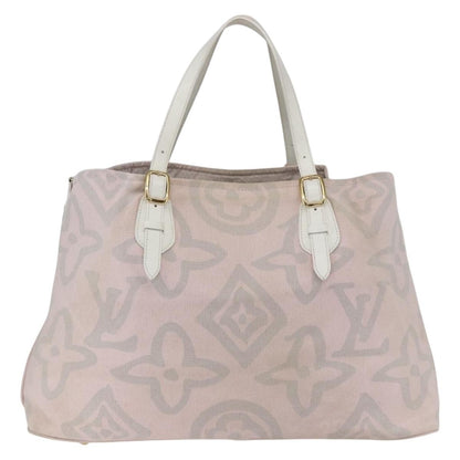 Louis Vuitton Tahitienne Cabas Canvas, PINK, CANVAS, Tote bag