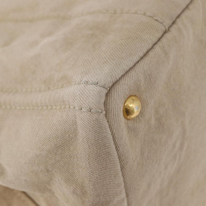Prada Canapa Tote Canvas, Beige, Canvas, Tote Bag