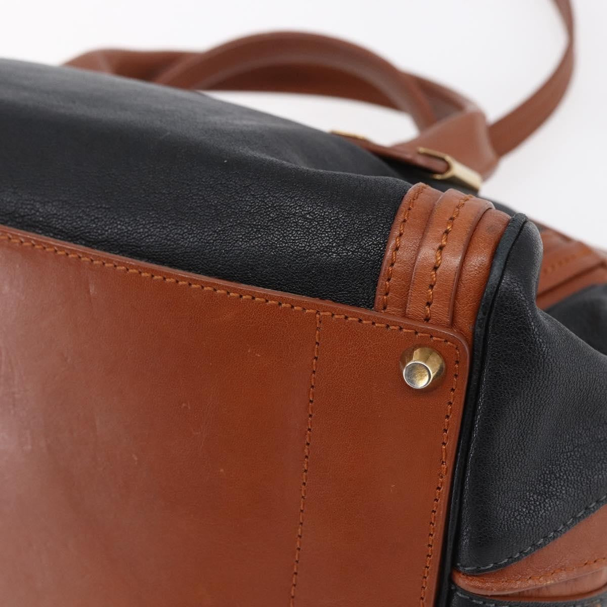 Chloe Alice Satchel Leather, BROWN, LEATHER, Handbag