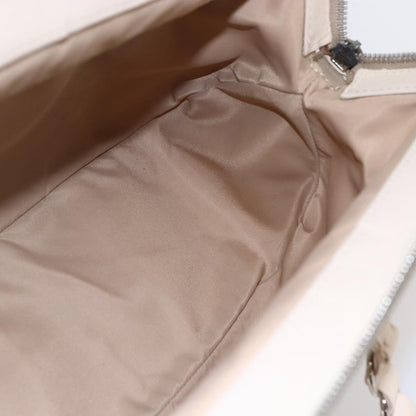 Christian Dior Vintage Trotter Romantique Zip Satchel Diorissimo Coated Canvas, BEIGE, CANVAS, Tote bag