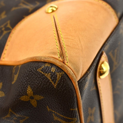 Louis Vuitton Retiro Handbag Monogram Canvas, Brown, Canvas, Handbag