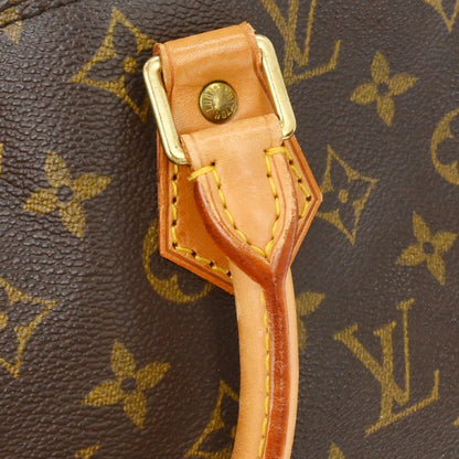 Louis Vuitton Alma Handbag Monogram Canvas, Brown, Canvas, Handbag