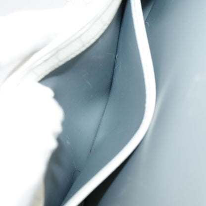 Christian Dior Vintage Honeycomb Shoulder Bag Canvas, WHITE, CANVAS, Shoulder bag