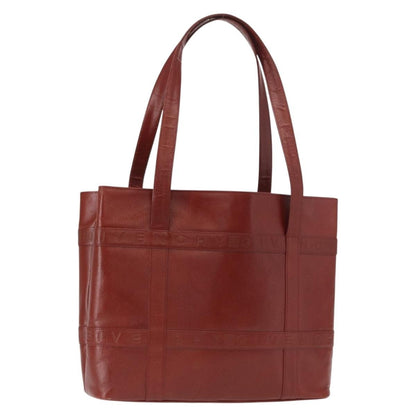 Givenchy Vintage Tote Bag Leather, BROWN, LEATHER, Tote bag