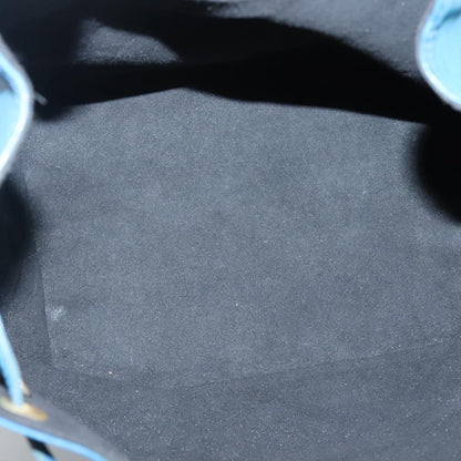 Louis Vuitton Petit Noe Handbag Epi Leather, BLUE, LEATHER, Handbag