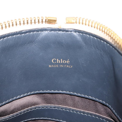 Chloe Bicolor Baylee Satchel Leather, MULTICOLOUR, LEATHER, Handbag