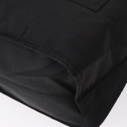 Fendi Vintage Convertible Logo Weekender Nylon, Black, Nylon, Tote Bag