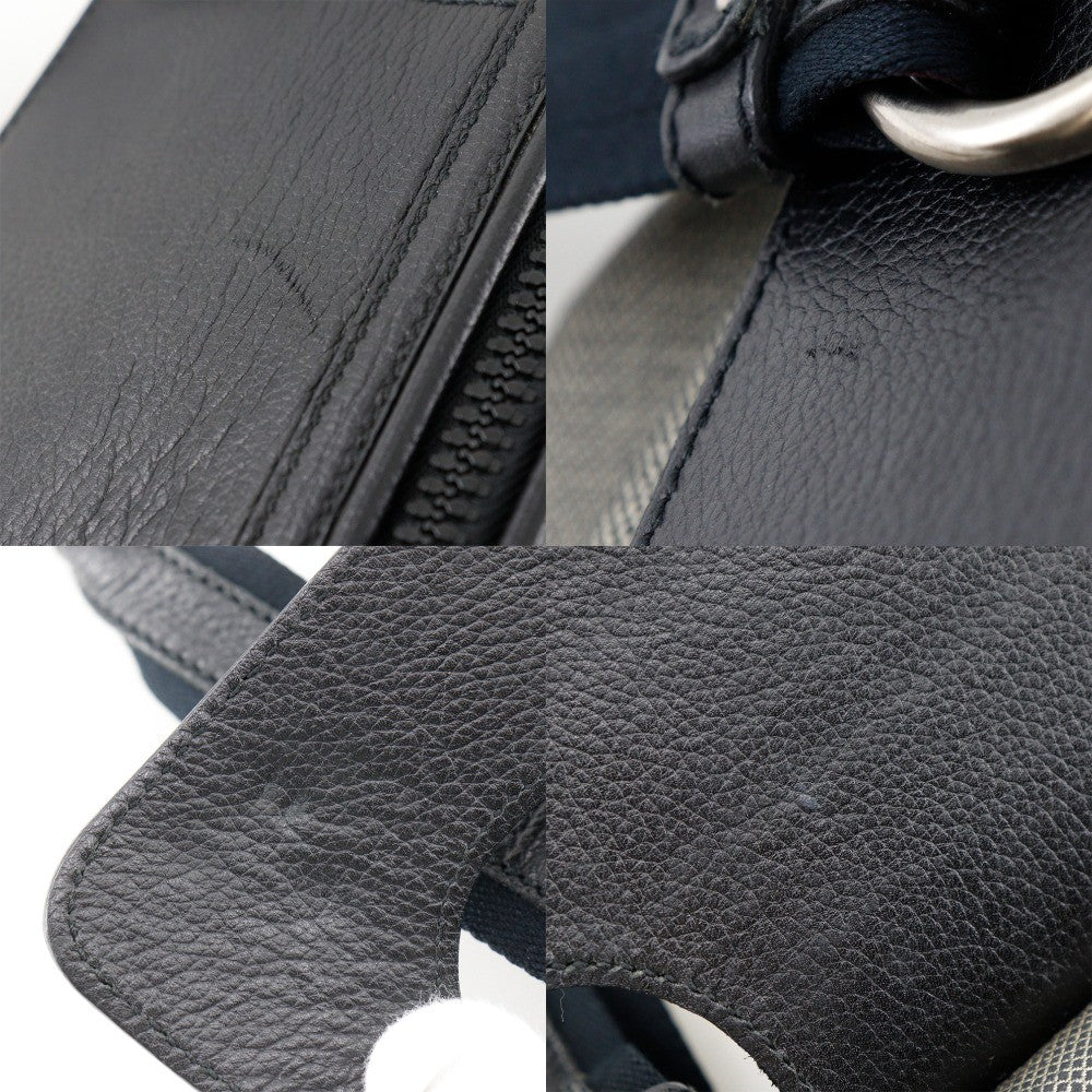 Bottega Veneta Vintage handbag Leather, GRAY, CANVAS, Handbag