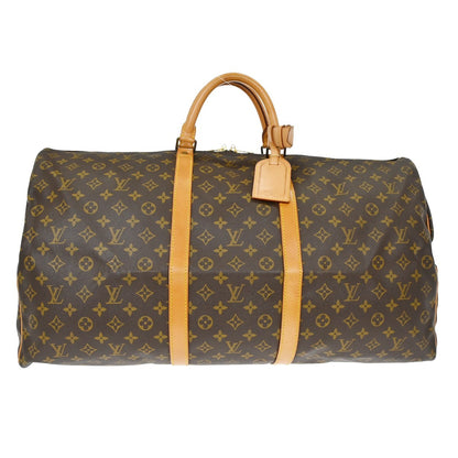 Louis Vuitton Keepall Bag Monogram Canvas, Brown, Canvas, Travel Bag