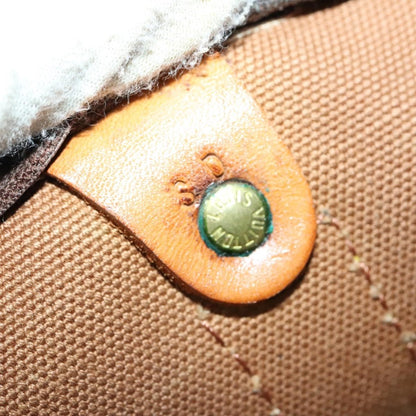 Louis Vuitton Keepall Bag Monogram Canvas, BROWN, CANVAS, Travel bag