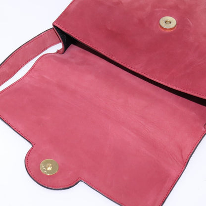 Burberry Vintage Crossbody Bag Suede, PINK, SUEDE, Shoulder bag