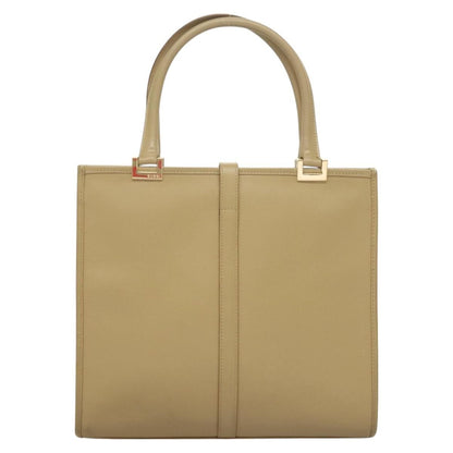 Gucci Vintage Jackie Handbag Leather, BEIGE, LEATHER, Handbag