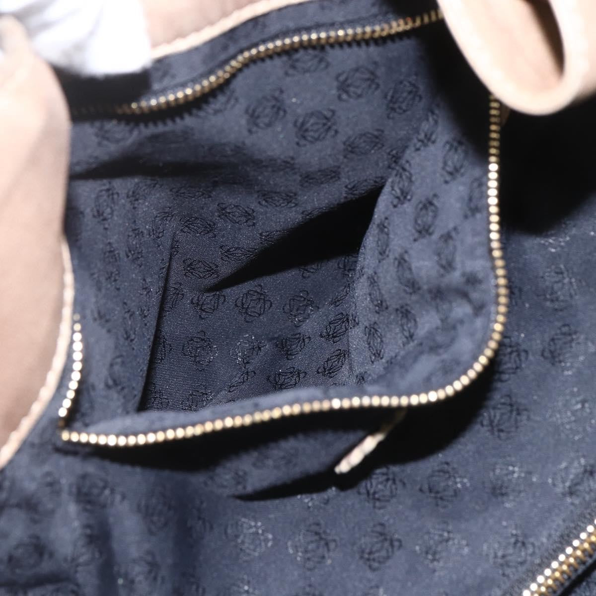 Loewe Anagram Logo Nappa Aire Hand Bag Leather, GOLD, LEATHER, Handbag