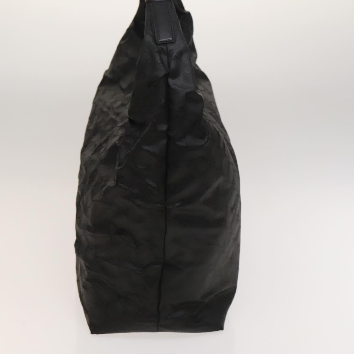 Gucci Zip Hobo Nylon, BLACK, NYLON, Shoulder bag