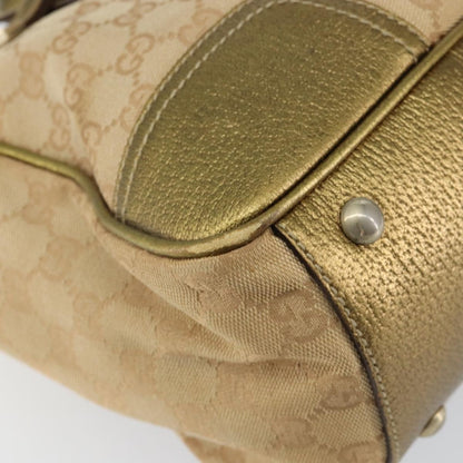 Gucci Princy Zip Tote GG Canvas, BEIGE, CANVAS, Shoulder bag