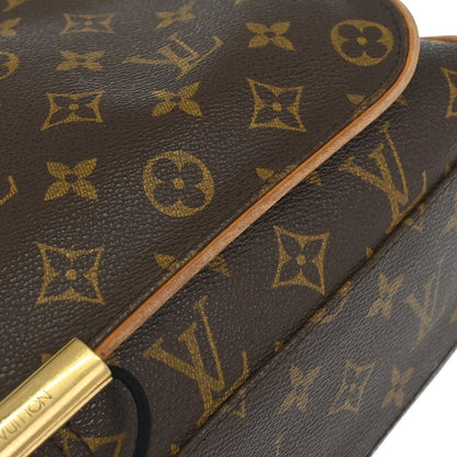 Louis Vuitton Abbesses Messenger Bag Monogram Canvas, BROWN, CANVAS, Shoulder bag