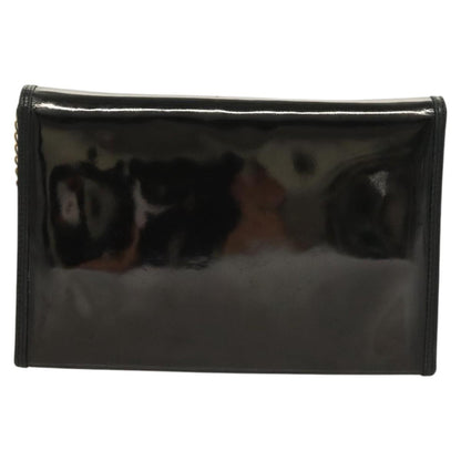 Chanel CC Envelope Flap Crossbody Patent leather, BLACK, PATENT_LEATHER, Clutche & pouche