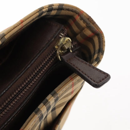 Burberry Nova Check Tote Canvas and Leather, BEIGE, CANVAS, Tote bag