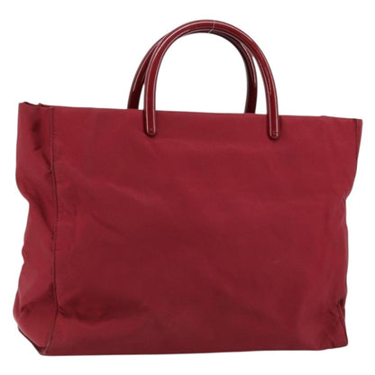 Prada Vintage Tote Tessuto, RED, NYLON, Tote bag