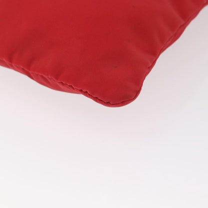 Prada Front Pocket Messenger Bag Tessuto, RED, NYLON, Shoulder bag
